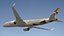 Etihad Airways A350 XWB SC 3D model