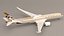 Etihad Airways A350 XWB SC 3D model