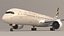 Etihad Airways A350 XWB SC 3D model
