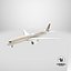 Etihad Airways A350 XWB SC 3D model