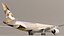 Etihad Airways A350 XWB SC 3D model
