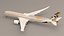 Etihad Airways A350 XWB SC 3D model