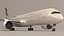 Etihad Airways A350 XWB SC 3D model