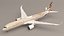Etihad Airways A350 XWB SC 3D model