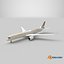 Etihad Airways A350 XWB SC 3D model