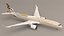 Etihad Airways A350 XWB SC 3D model