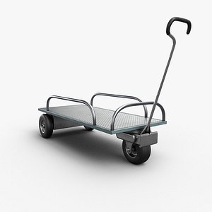 3D realtime wheel trolley model