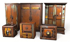 3D model Factory wardrobes and safes