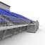 Bleachers 43 3D model