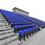 Bleachers 43 3D model