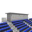 Bleachers 43 3D model