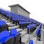 Bleachers 43 3D model