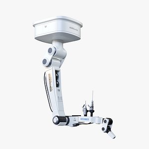 futuristic robotic arm 3D model