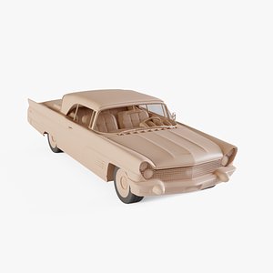 1960 Lincoln Continental Mark V 3D model