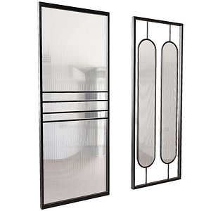 3D Glass door