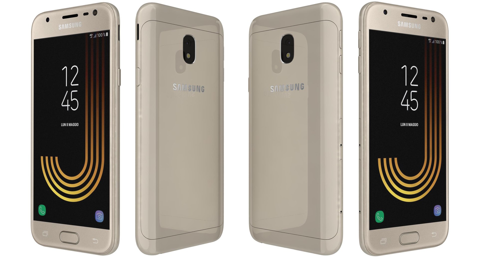 3D Samsung Galaxy J3 2017 Model - TurboSquid 1182135