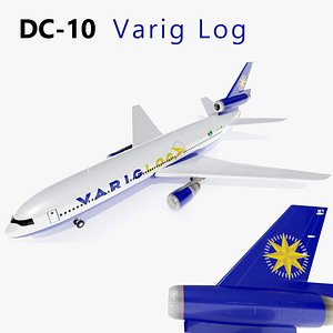 3ds dc-10 varig log 10