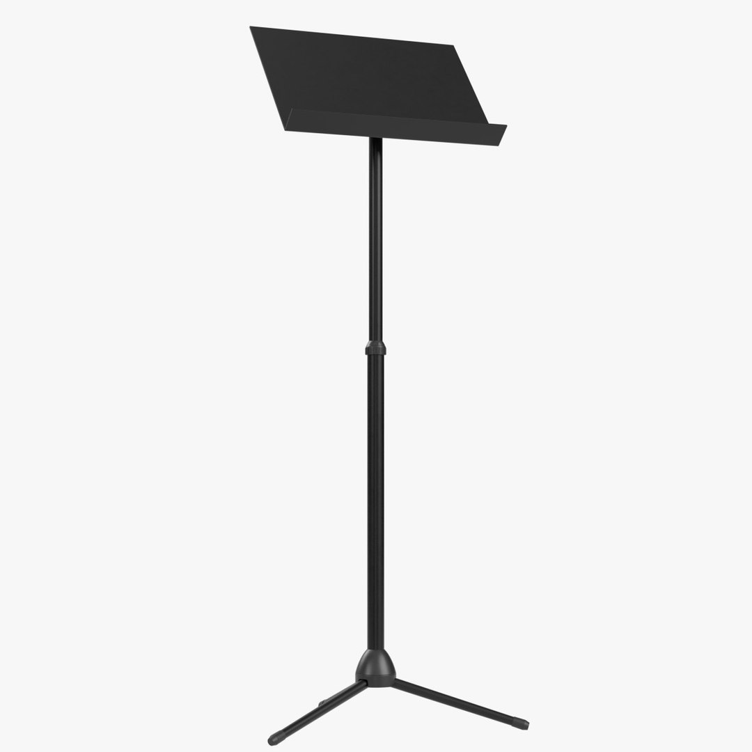 3D Music Stand 1 Model - TurboSquid 1910619