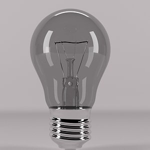 bulb light lamp 3D model
