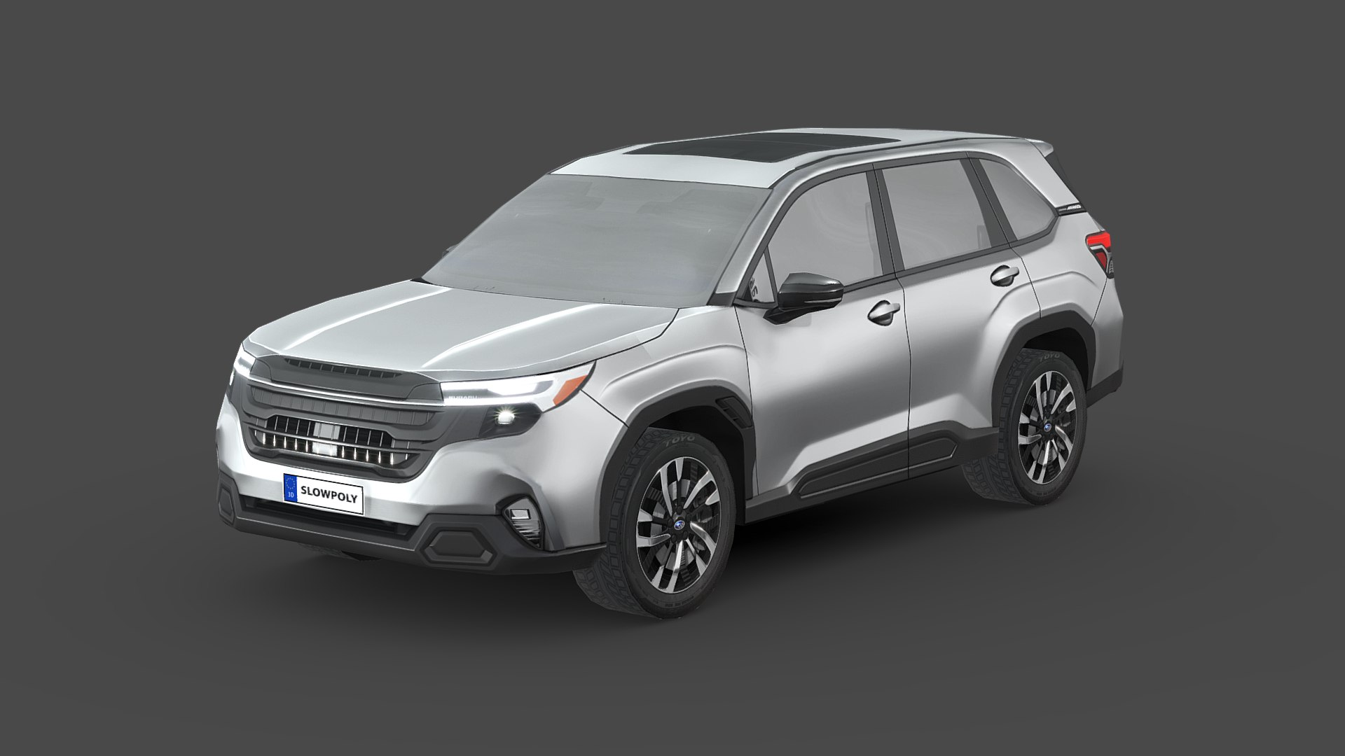 3D Model Subaru Forester 2025 TurboSquid 2248471