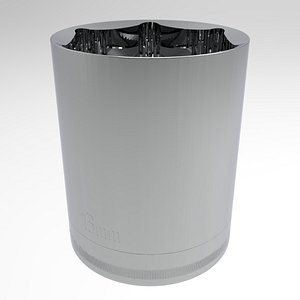 3D Deep Socket 13 mm - AB