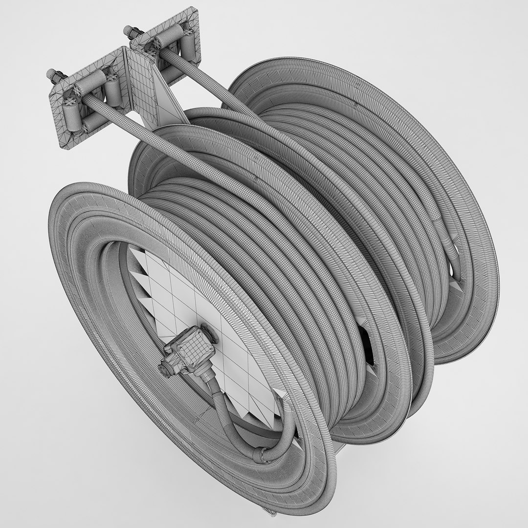 3d model hose reel