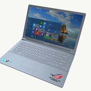 3D Asus Laptop