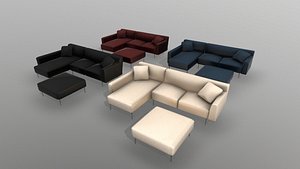 3D sectional fabric sofa cushion