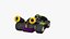 Standart Kart Iggy - Mario Kart Assets model