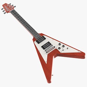 Detailed Electric Guitar model