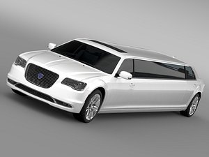 3ds max lancia thema limousine 2016