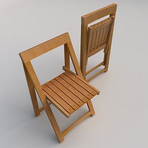 3d model of chair realtime architecture