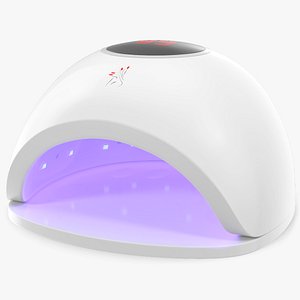 3D LED Nail Lamp On State model