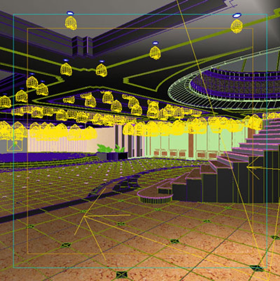 3d Model Hall