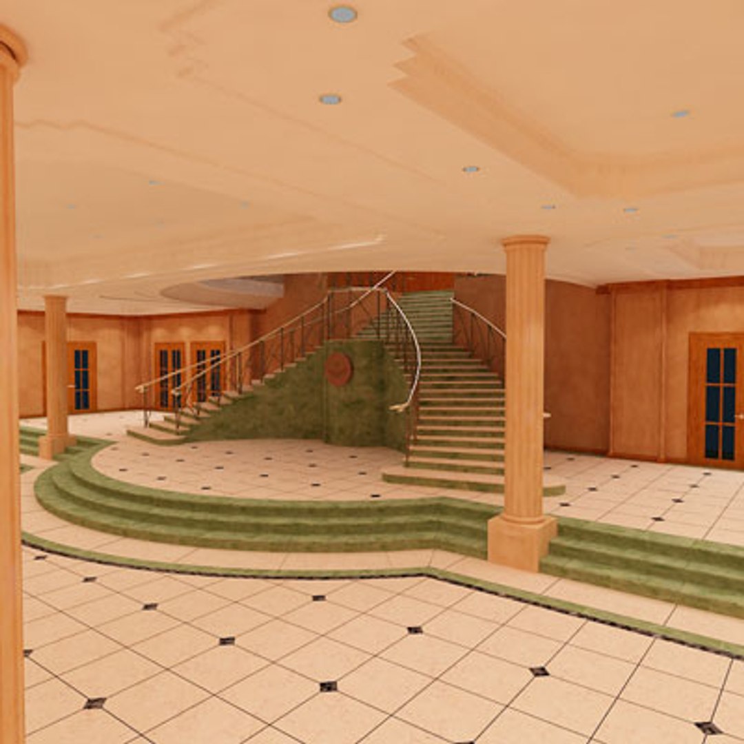 3d Model Hall