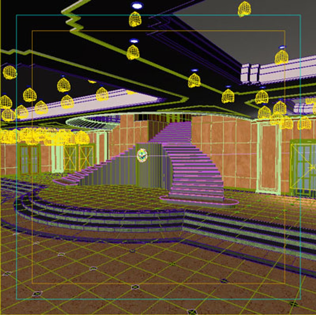 3d Model Hall