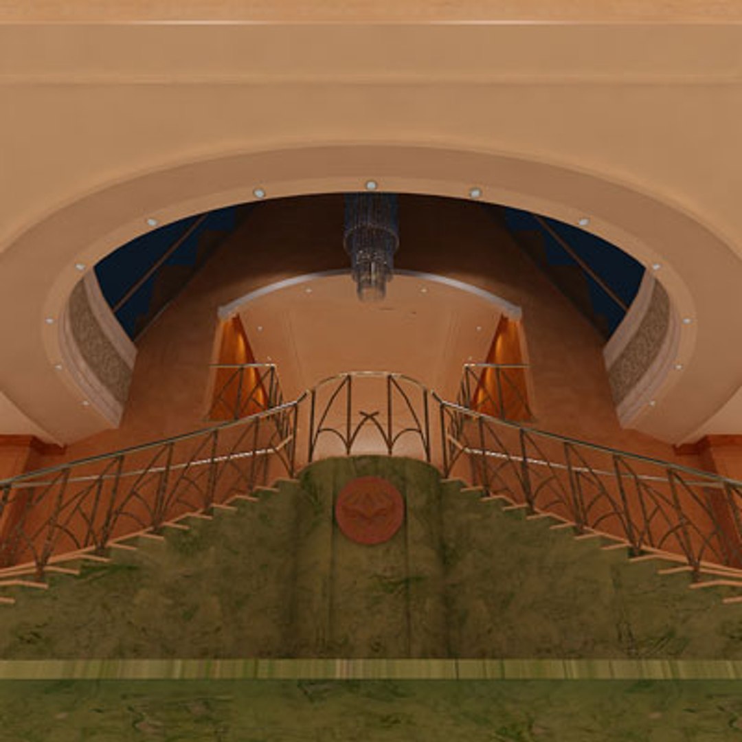 3d Model Hall