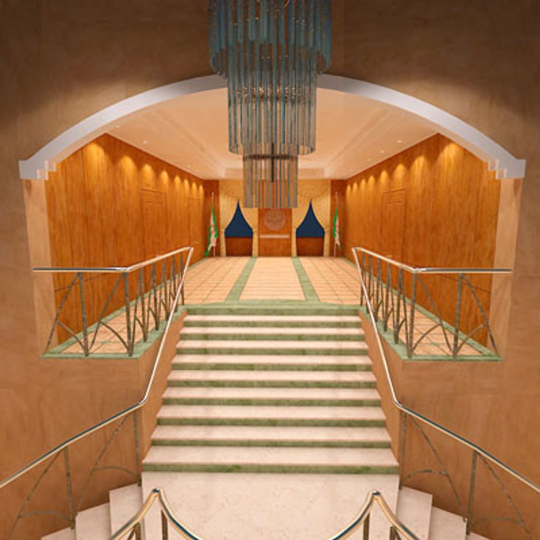 3d Model Hall