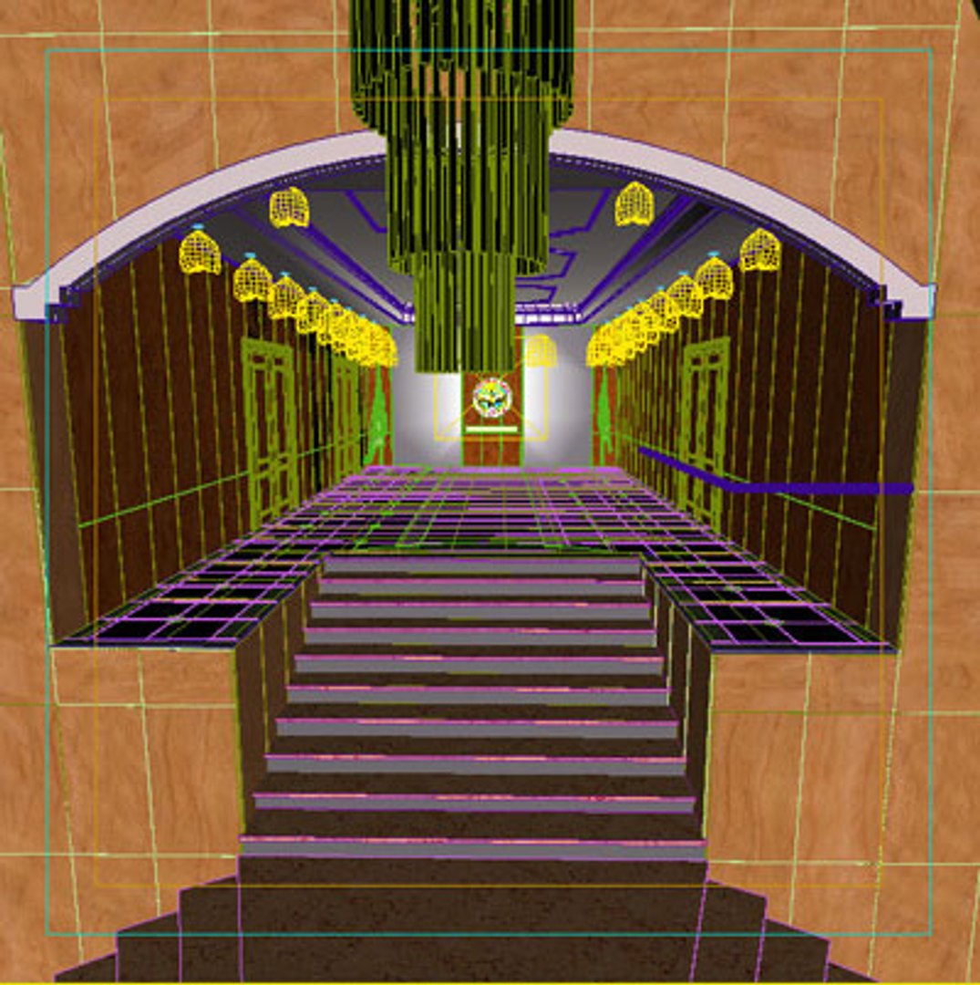 3d Model Hall