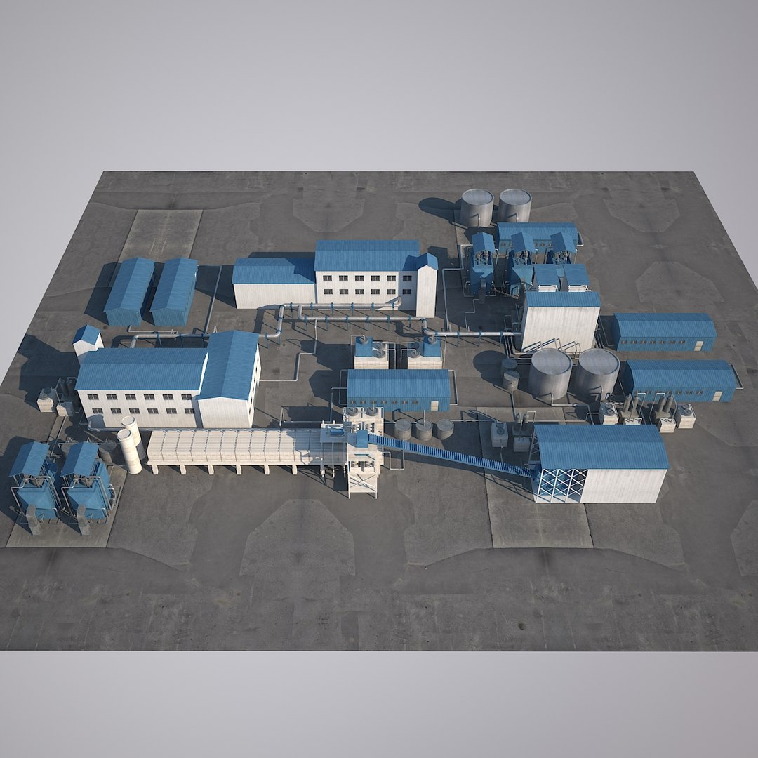 3d Sugar Factory