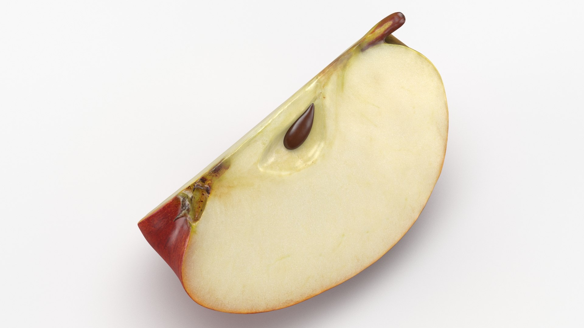 3D Apple Slice https://p.turbosquid.com/ts-thumb/BH/28UDnd/3m/appleslice_b0006/jpg/1626805268/1920x1080/fit_q87/d77f4c1a17d690520936e792ff2823463884877d/appleslice_b0006.jpg