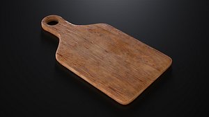 3D Wooden Cutting Board
