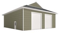 Garage-006 (Low Poly)
