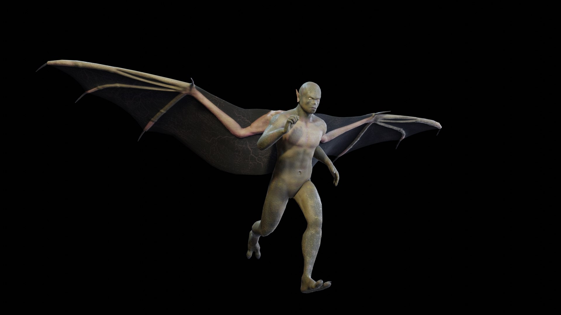 3D Monster Bat Model - TurboSquid 1804283