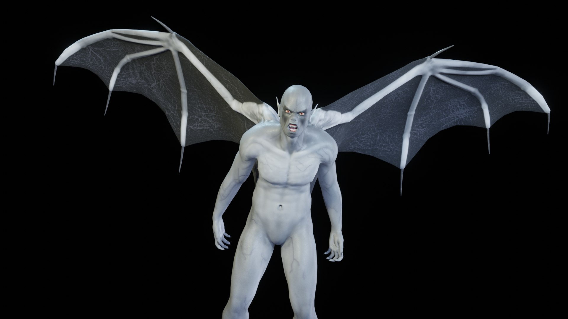 3D Monster Bat Model - TurboSquid 1804283