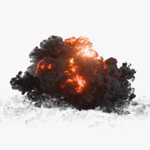 3D Explosion Animation - VDB 3D