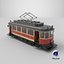 Voiture de tramway détaillée
