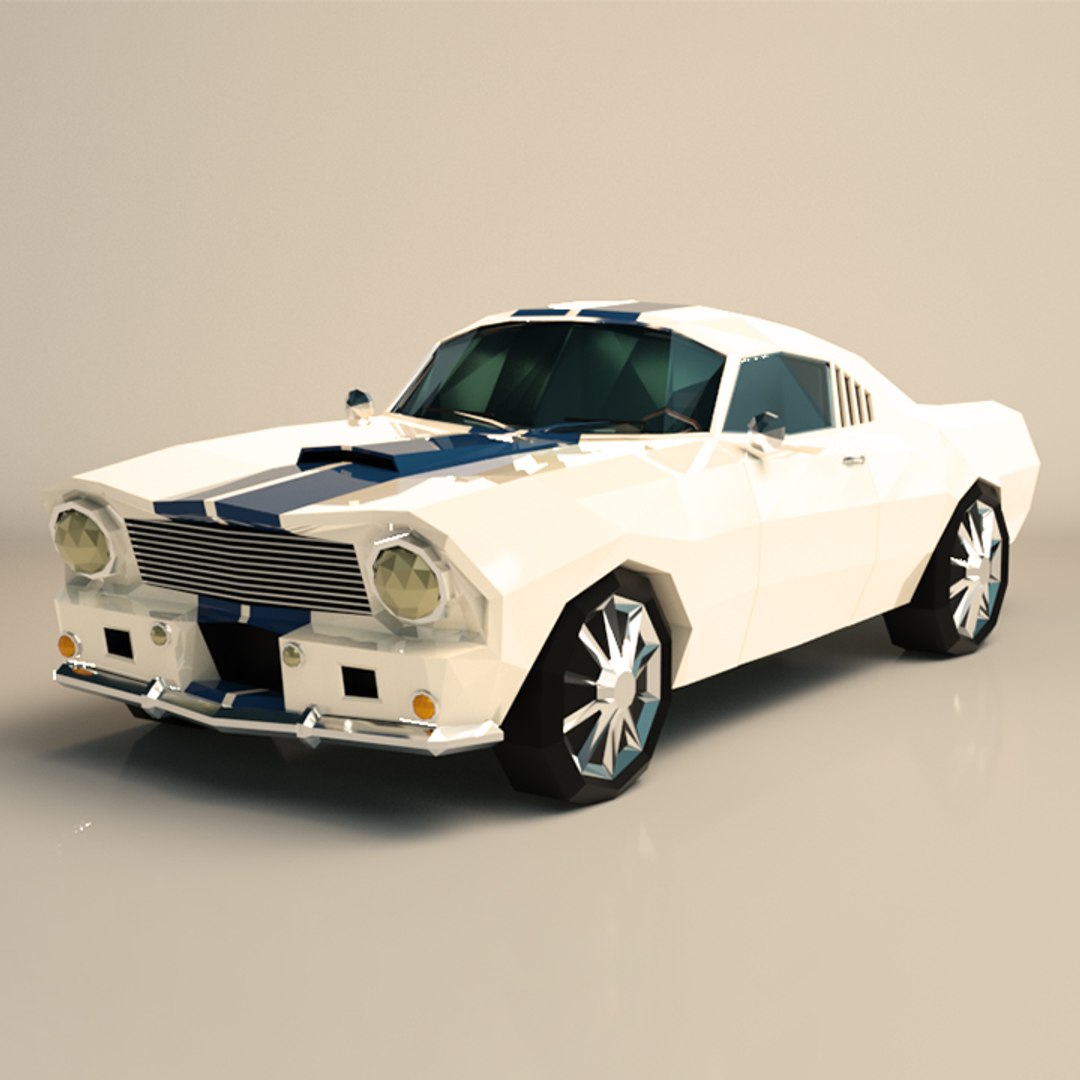 Muscle Car 3d Model Turbosquid 1381908 4759