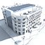 city block 3d model