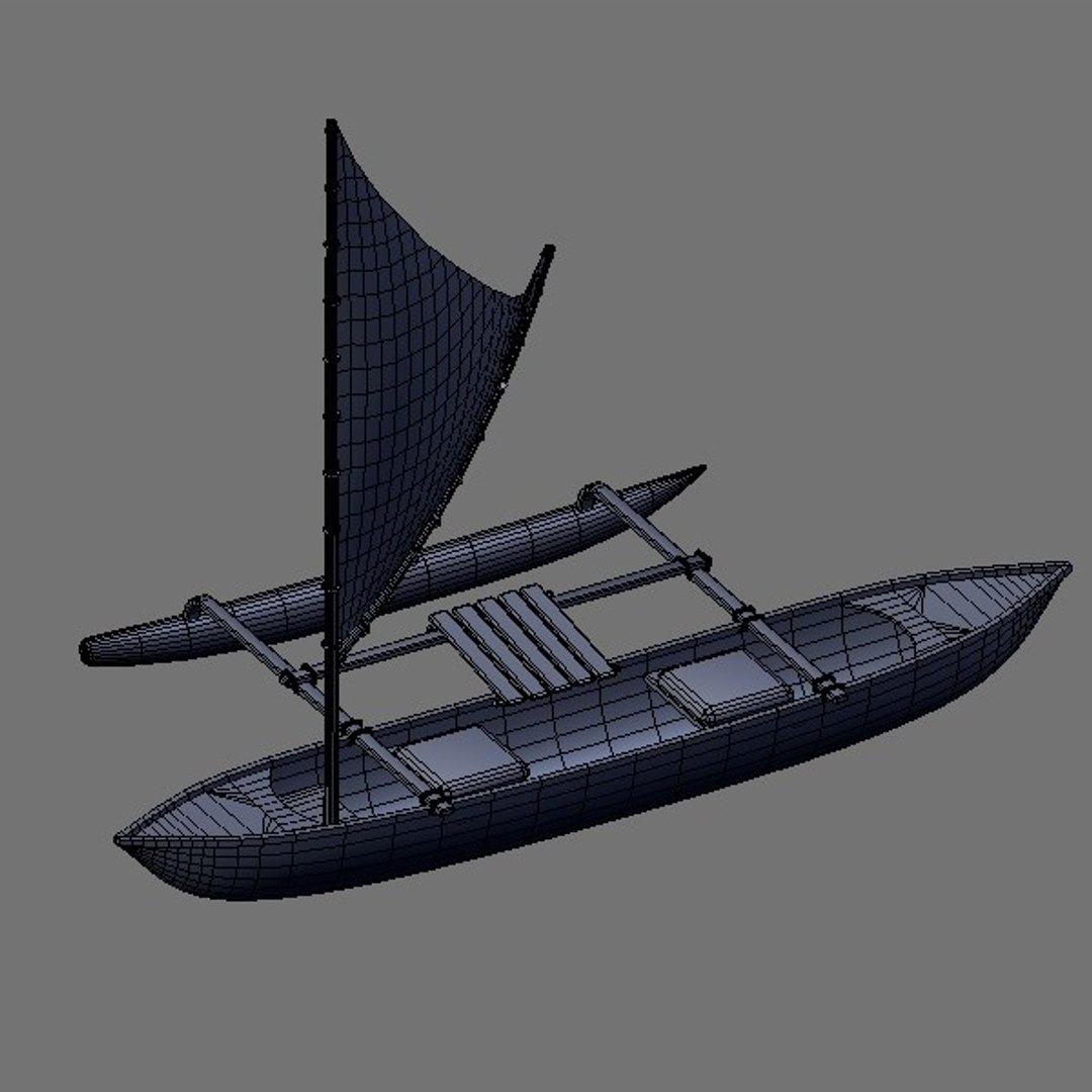 Outrigger 3d Model